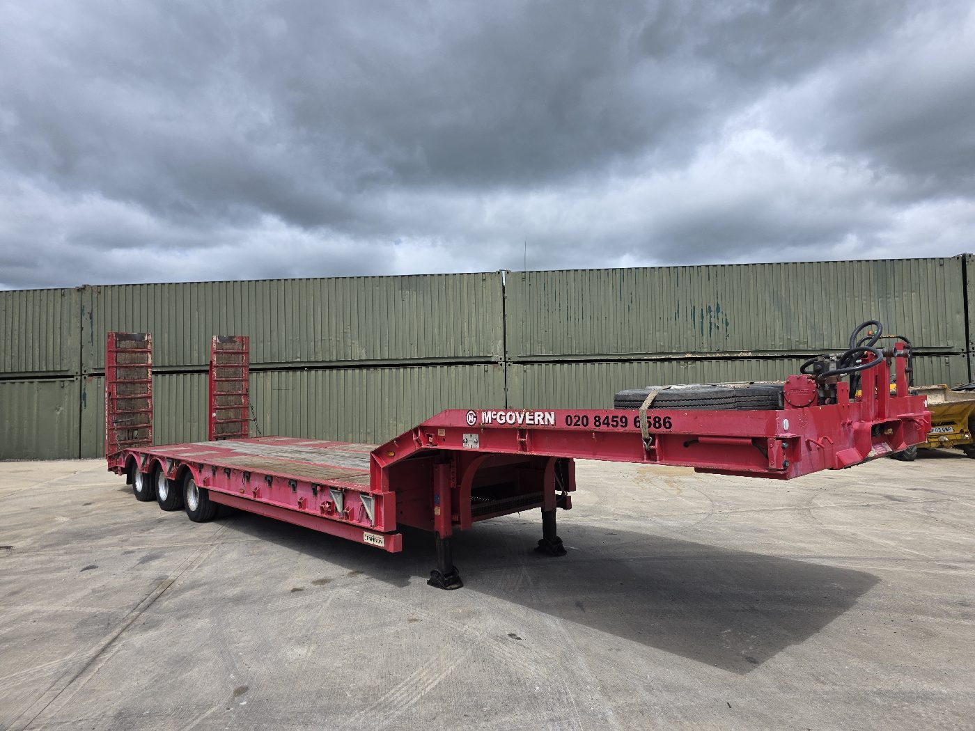 DENNISON 48 TON 9ft WIDE LOWLOADER, photograph 1
