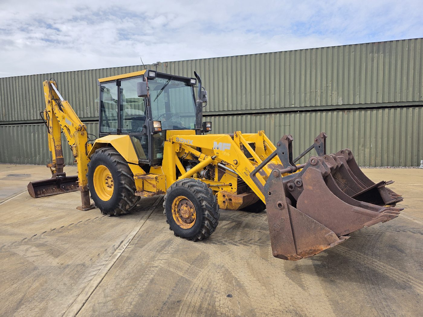 MASSEY FERGUSON 50HX 4X4 BACKHOE LOADER, photograph 1